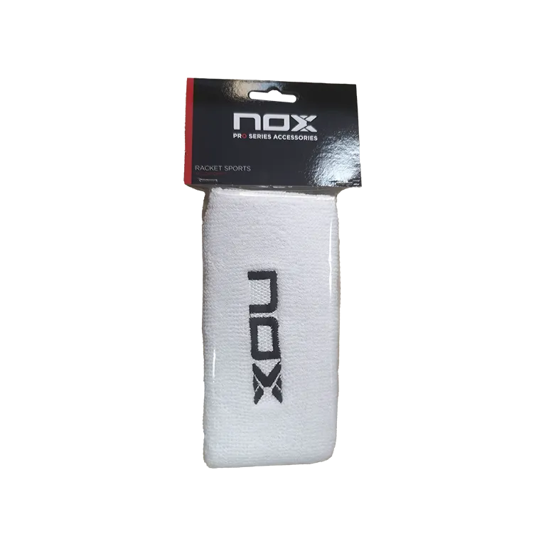 NOX Long Wristbands White
