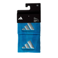Adidas Blue Short Wristbands (Pack of 2)