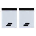 Babolat Jumbo Wristbands White/Black Pack of 2