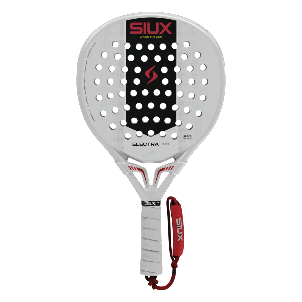 *PREORDER*  Siux Padel Racket Electra Pro White 2027 Franco Stupaczuk