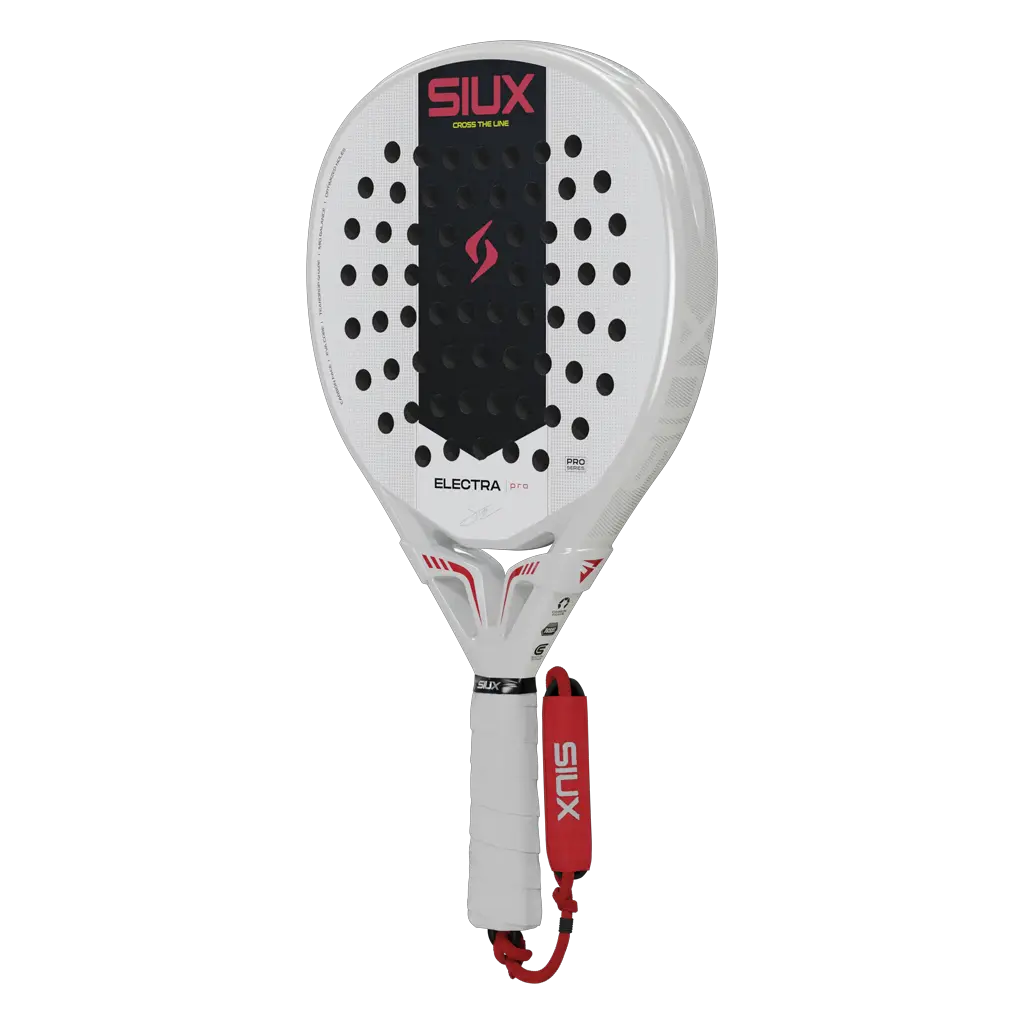 *PREORDER*  Siux Padel Racket Electra Pro White 2027 Franco Stupaczuk