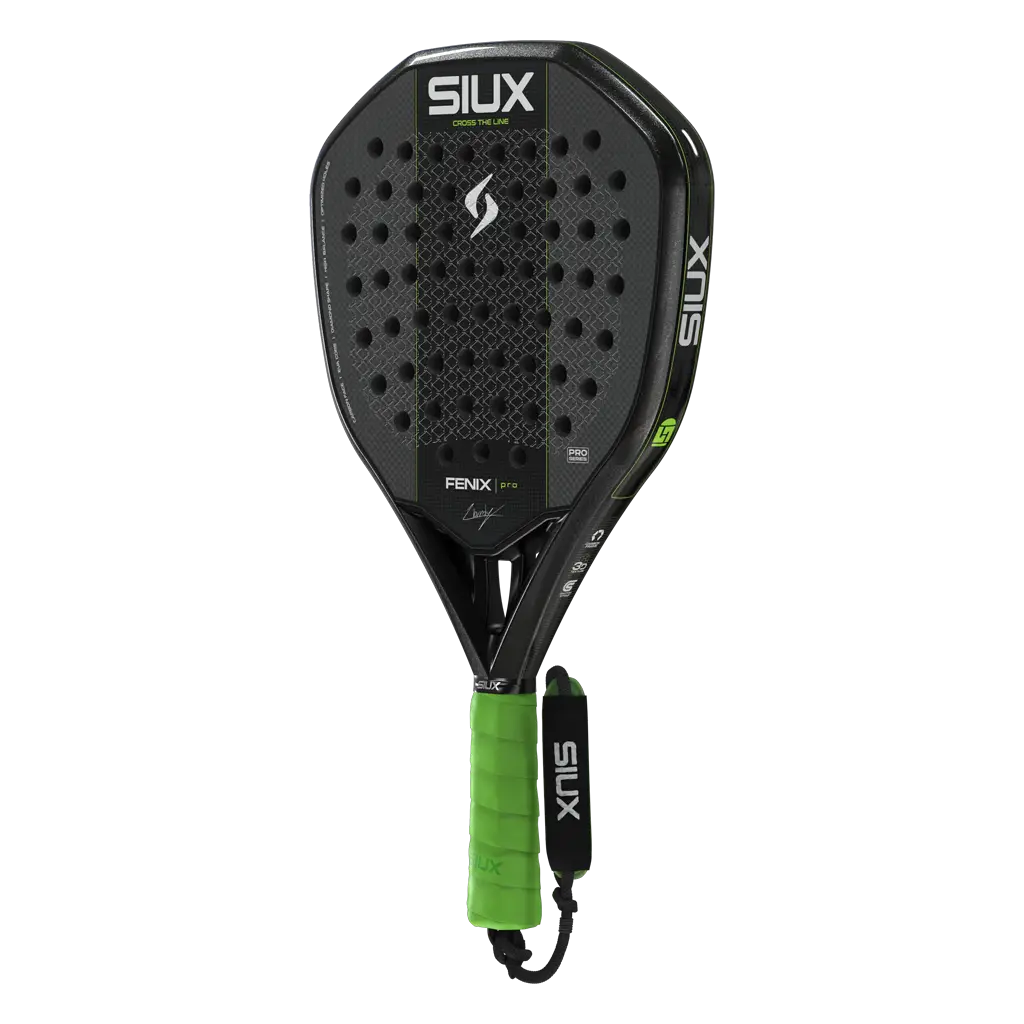 *PREORDER*  Siux Padel Racket Fenix Pro Black 2027 Leo Augsburger