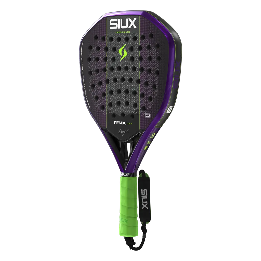 *PREORDER*  Siux Padel Racket Fenix Pro Purple 2027 Leo Augsburger