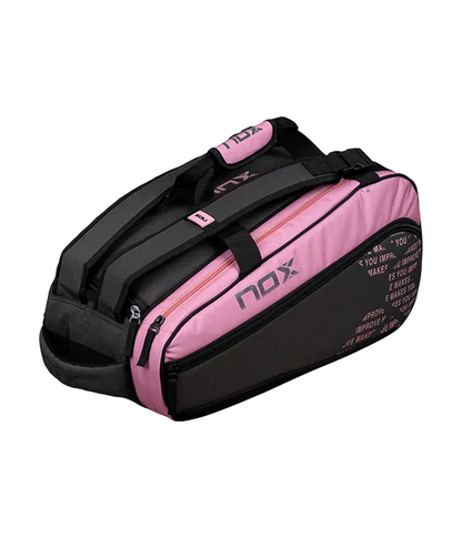 NOX Street Grey/Pink Racket Bag
